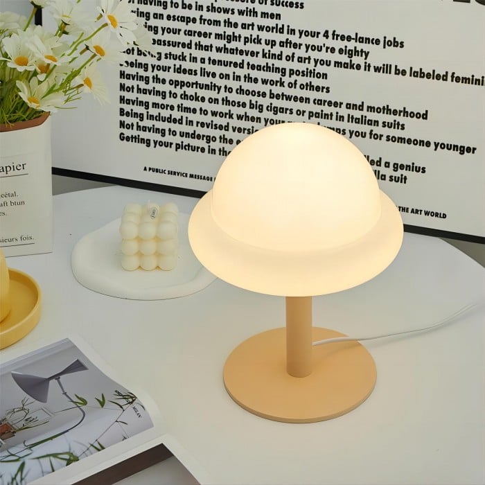 モランディ ガラス バウハウス エッグ テーブルランプ | 1＋1無料