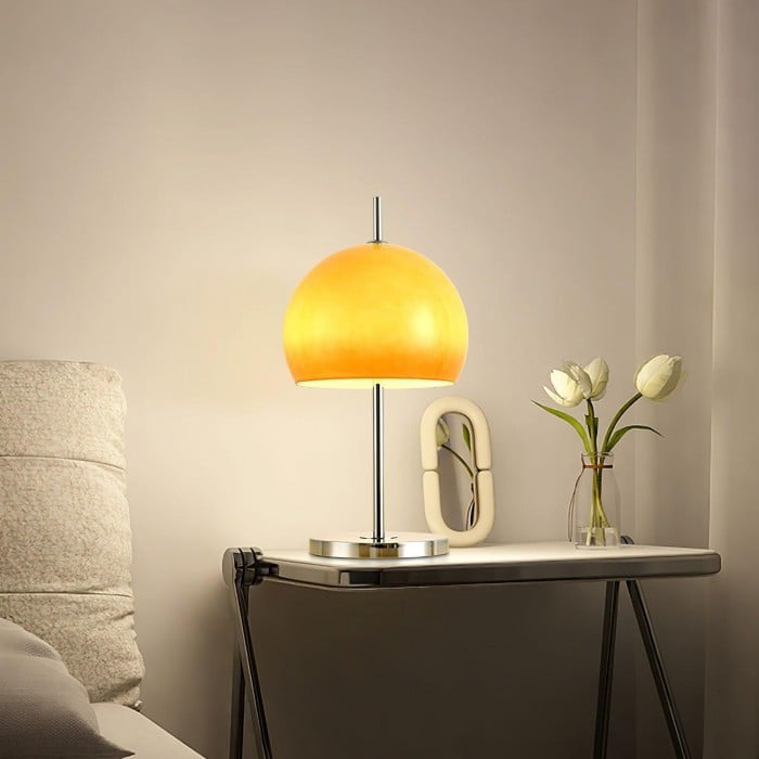ヴィンテージ バウハウス マッシュルーム ガラス テーブルランプ | 1＋1無料